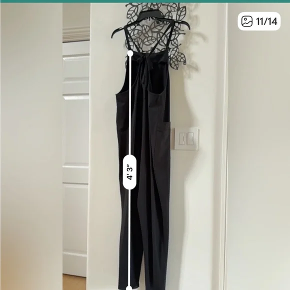 STORQ Anytime Maternity Overalls in Black S - Picture 7 of 9